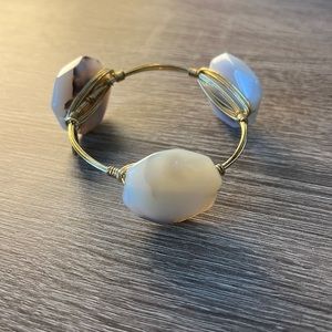 Bourbon and Boweties Amber Aragonite Bangle